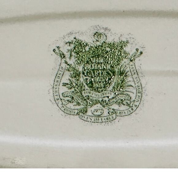 Portmeirion Vintage Botanic Garden England 13" Dog Rose Oval Steak Platter - Picture 6 of 6